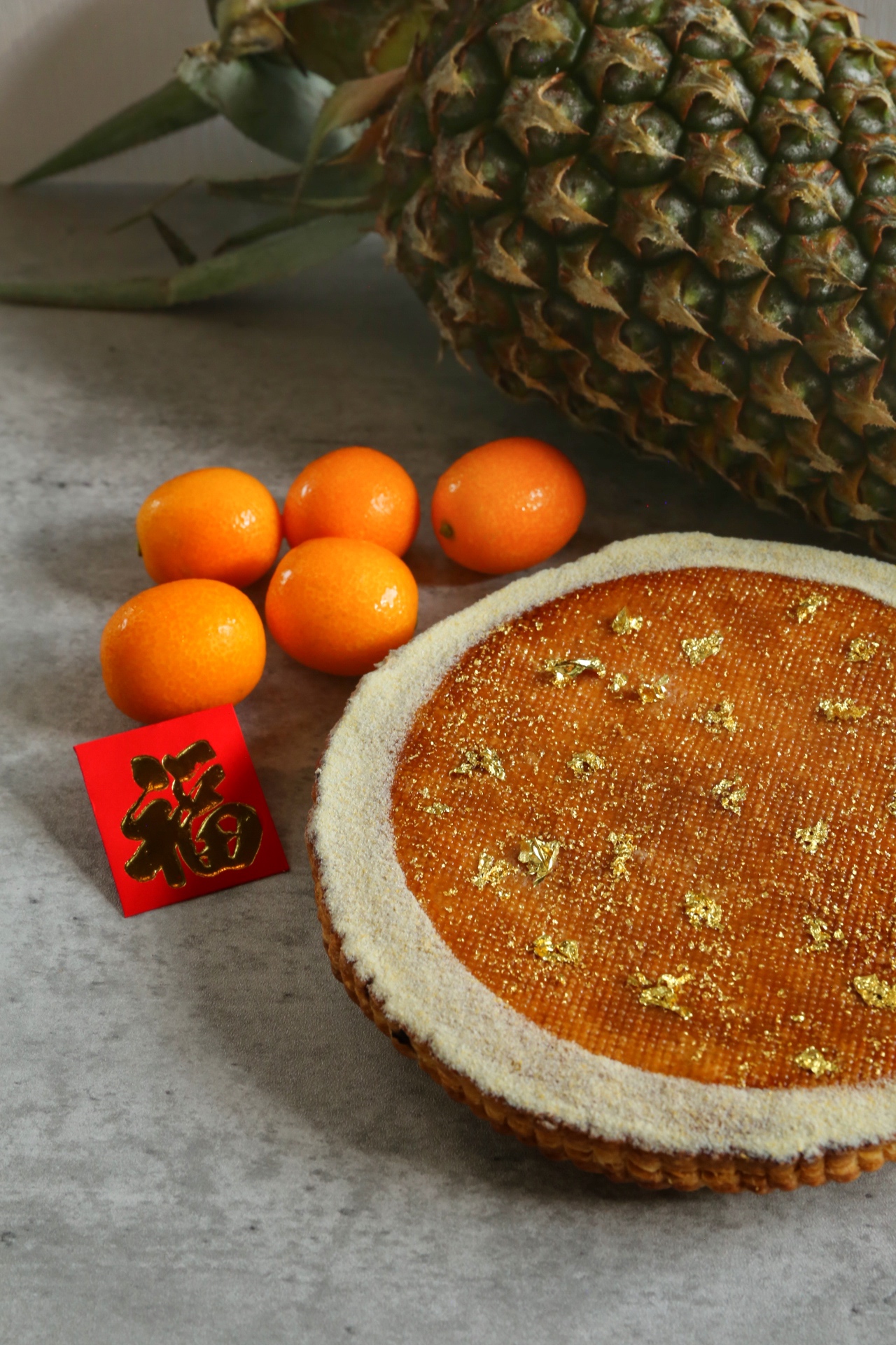 Kumquat & Kokuto Pineapple Pie (Available from 3 Feb to 1 Mar)
